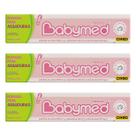 Kit 3 Pomadas Para Prevenção De Assaduras Babymed Rosa 45g