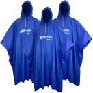Kit 3 Poncho Capa de Chuva Impermeável Com Capuz P/ Pesca Caminhada E Moto Iguazu Nautika NTK