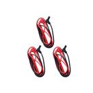 Kit 3 Ponta Prova Corrente Elétrica 10A Tensão 1000V Cat Ii Ppm-200 Utilizada Diversos Equipamentos Instrutherm