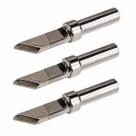 Kit 3 Pontas de Solda Faca 1,5mm ETKN Para Estação e Ferro Weller PIATC Kit 3 Pontas de Solda Faca 1,5mm ETKN Para Estação e Ferro Weller PIATC