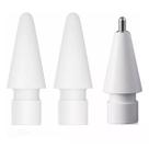 Kit 3 Pontas Finas Compativel Com Caneta Apple Pencil iPad 1 E 2 Geração