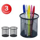 Kit 3 Porta Lapis Organizador De Canetas Para Escritorio Kit 3 Porta Lapis Organizador De Canetas Para Escritorio
