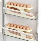 Kit 3 Porta Ovos Suporte 2 Andares Rolante Para 15 Ovos Dispenser de Ovos Armazenamento e Organizador de Geladeira e Cozinha