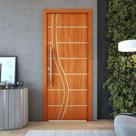 Kit 3 Portas De Madeira Frisada U.v 210cm X 70cm - R70ss Mogno