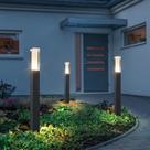 Kit 3 Poste Jardim de Alumínio 60 CM 3.000 K Luz Quente LED Embutido