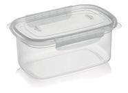 KIT 3 Pote C/ Travas Pode Ir Ao Freezer E Microondas 460ml