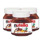 Kit 3 Pote Creme de Avelã Com Cacau Nutella Ferrero 140g