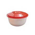 Kit 3 Pote Redondo Multiuso Cozinha Alimento Tampa 5 Litros