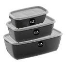 Kit 3 Potes 500mL 1,5L E 3L Multiuso Marmitas original UZ Utilidades