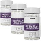 Kit 3 Potes Berinjela + Alcachofra Suplemento Alimentar Natural 100% Puro Extrato Seco 180 Cápsulas Natunectar Original