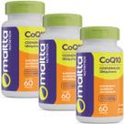 Kit 3 Potes Coenzima Q10 Duom 180 Capsulas