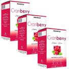 Kit 3 Potes Cranberry Suplemento Fruta Natural Concentrado 500mg Extrato Seco Original 100 Puro Selênio Zinco Natunéctar 180 Cápsulas