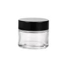 Kit 3 Potes de Vidro 30ml com Tampa Plástica para Produtos Cosméticos