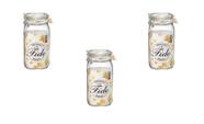 Kit 3 Potes de Vidro Hermético Originais FIDO Terrina 1500 ml Ø 10,6 mm Multiuso