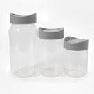 Kit 3 Potes De Vidro Para Mantimentos Temperos Tampa Hermética Kit 3 Potes De Vidro Para Mantimentos Temperos Tampa Hermética