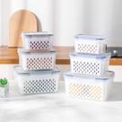 Kit 3 Potes Herméticos Alimentos Frutas Verduras Escorredor