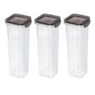 Kit 3 Potes Herméticos com Travas 1,6L Plasútil Preto Vedação Empilhável Moderno Prático Resistente Kit 3 Potes Herméticos com Travas 1,6L Plasútil Preto Vedação Empilhável Moderno Prático Resistente