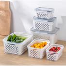 Kit 3 Potes Herméticos Mantém Alimentos Frescos