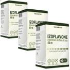 Kit 3 Potes Izoflavone Suplemento Alimentar Fitoesteróis Natural Puro Original 180 Cápsulas Fitoesterol