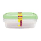 Kit 3 Potes Linha Mais 710ml Plasvale Verde Kit 3 Potes Linha Mais 710ml Plasvale Verde