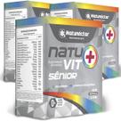 Kit 3 Potes Natuvit Sênior Natunéctar Multivitamínico Suplemento Alimentar Original Vitamina 180 Capsulas