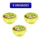 Kit 3 Potes Porta Cebola Para Guardar Alimentos Frutas Balas Kit 3 Potes Porta Cebola Para Guardar Alimentos Frutas Balas
