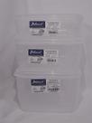 Kit 3 Potes Quadrados Plástico Transparente Belmount Kit 3 Potes Quadrados Plástico Transparente Belmount