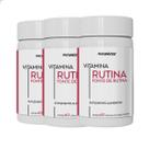 Kit 3 Potes Rutina Suplemento Natural Vitamina 100% Puro Original Natunectar 180 Capsulas