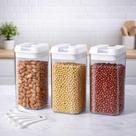 Kit 3 Potes Vasilha Armazena Feijão Cozinha Conserva Guarda Alimento Recipiente Arroz