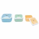 Kit 3 Potinhos com Tampas - Infantil - Gumy - Azul - P - M - G - Buba Kit 3 Potinhos com Tampas - Infantil - Gumy - Azul - P - M - G - Buba