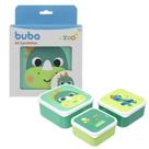 Kit 3 potinhos papinha buba zoo dino 19054