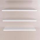 Kit 3 Prateleiras Decoração MDF 60cmx20cm Suporte Invisível Kit 3 Prateleiras Decoração MDF 60cmx20cm Suporte Invisível