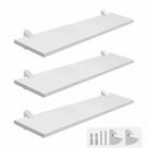 kit 3 prateleiras retas decorativas 20 x 60 cm mdf com suporte kit 3 prateleiras retas decorativas 20 x 60 cm mdf com suporte