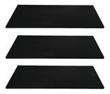 Kit 3 Prateleiras suporte Invisível Preto