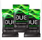 Kit 3 Preservativo Due Retardante Plus