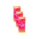 Kit 3 Preservativo Prosex Original Lubrificado Leve 8 Pague 6 Unidades