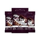 Kit 3 Preservativos Delicioso Aroma Sex Free