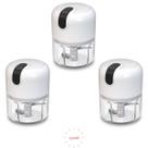Kit 3 Processador Triturador de Alimentos 250ml Eletrico