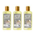 Kit 3 ProClean Active Color 140ml Revitalizador Pedras Claras Naturais e Sintéticas Brilho Original