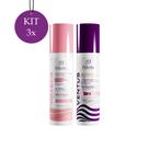 Kit 3 Progressiva Mirabilis 300ml + 3 Shampoo Antirresíduo Ventus 300ml Kit 3 Progressiva Mirabilis 300ml + 3 Shampoo Antirresíduo Ventus 300ml