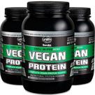 Kit 3 Proteína Vegetal Chocolate 22g Vegan Protein Unilife 900g