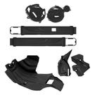 Kit 3 Protetor Plástico Motor Quadro Balança Crf 250f Anker Kit 3 Protetor Plástico Motor Quadro Balança Crf 250f Anker