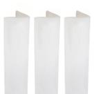 Kit 3 Protetor Protege Quina Cantos Cantoneira Branco 7x7 2m
