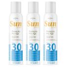 Kit 3 Protetor Solar Aerossol Sun Prime FPS30 150Ml - My Health