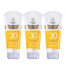 Kit 3 Protetor Solar Corporal Gel Creme FPS30 Australian Gold 200g
