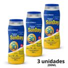 Kit 3 Protetor Solar Sunday 200ml Fps 30 Loção