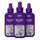 Kit 3 Protetor Térmico Matizador Desamarelador Blond Reflex