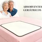 Kit 3 Protetores Higiênicos p Cama Lavável Geriátrico 90x100, Alta Absorção. Santy Moda