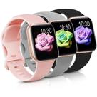 Kit 3 Pulseiras de silicone esportivas Appple Watchh 45mmm, 44mmm, 42mmm, iWatchh Seriess 8/7/6/5/4/3/2/10
