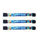 Kit 3 Pulseiras Torcedor Autista Brasil Hexa